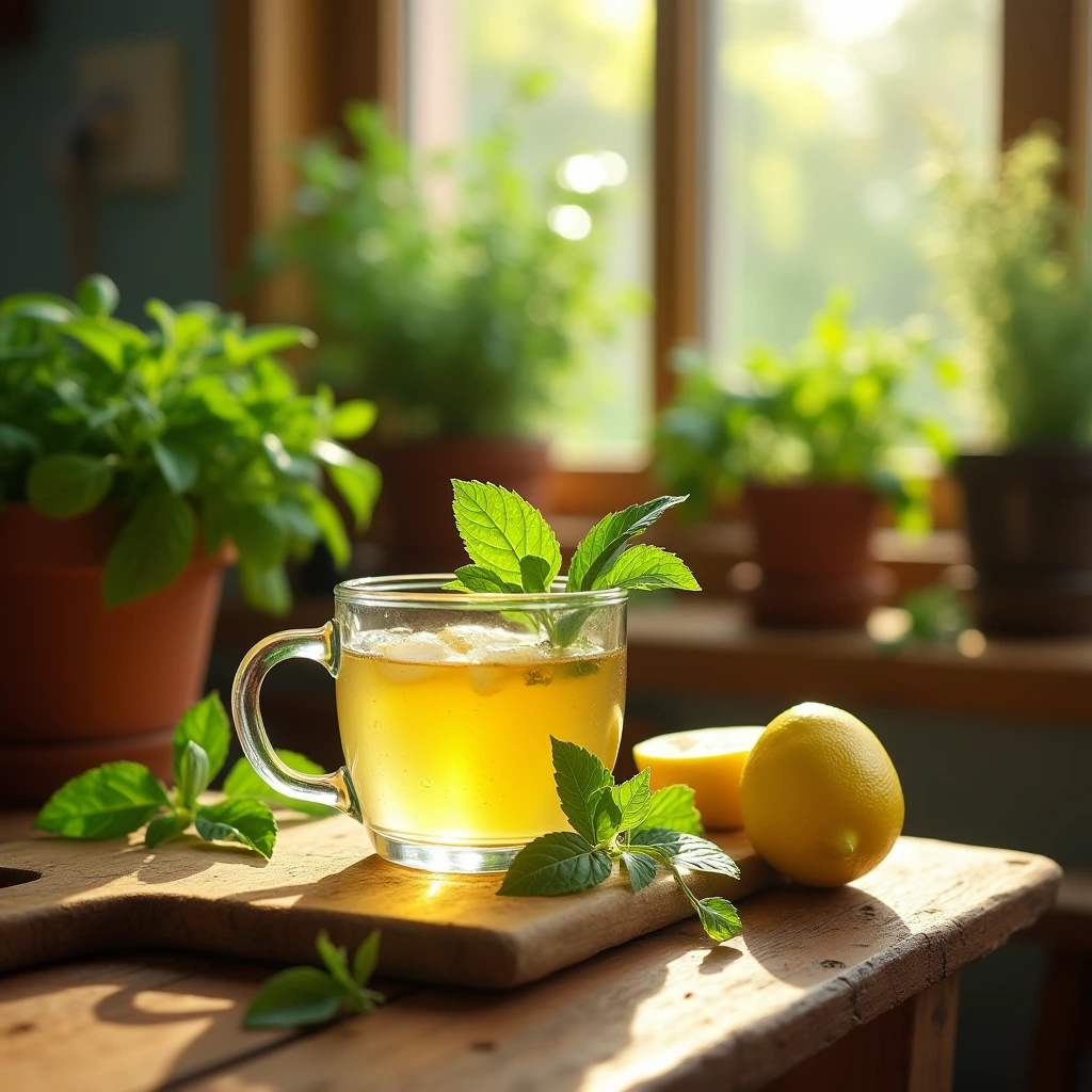 Lemon Balm Tea