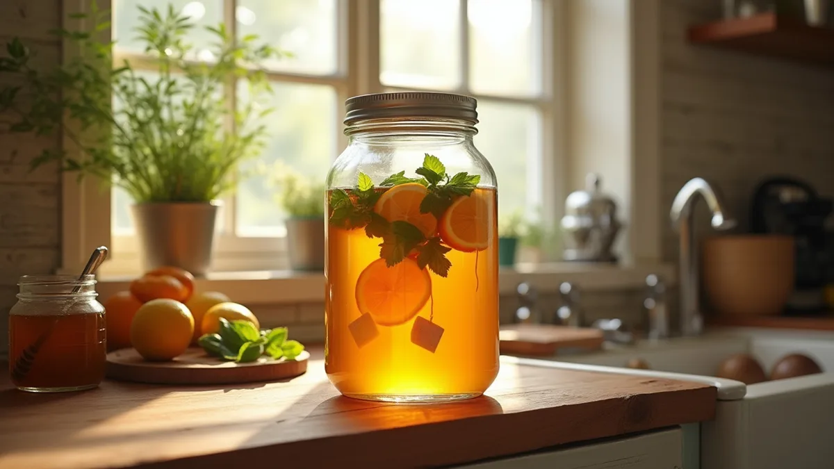 How to Make the Perfect Sun Tea: A Refreshing Summer Recipe